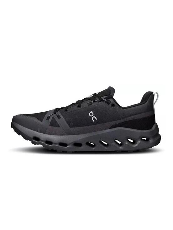On Running Men\'s Cloudsurfer Trail Waterproof Running Shoes Black/Eclipse US 14 main image 4